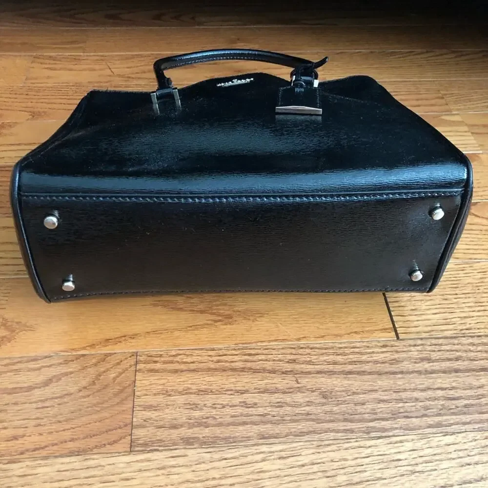 Kate Spade RARE Cedar Street Reena Shoulder Patent Leather Black handbag
